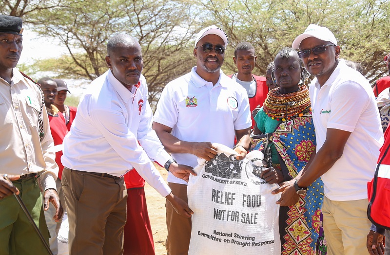  WaKenya Tulindane drive distributes food in nine counties 